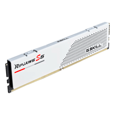 32GB (2 x 16GB) Ripjaws S5 DDR5 6400MT/s, CL36, White, DIMM Memory - TAA Compliant