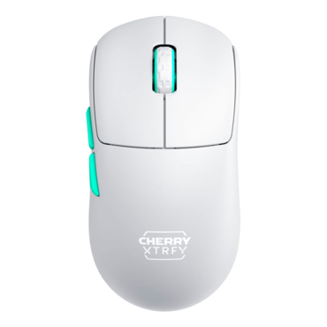 XTRFY M68 WIRELESS, 26000-dpi, Wired/Wireless, White, Optical Gaming Mouse