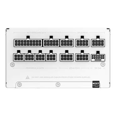 C1000, 80 PLUS Gold 1000W, White, Fully Modular, ATX Power Supply
