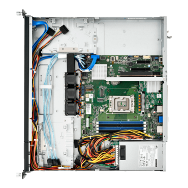 Tempest EX GX40B5573 (B5573G40V4-HE), 1U, Intel® C266, 2x 3.5" SATA + 2x 2.5" SATA Internal, 4x DDR5, 1x 1GbLAN, 300W PSU