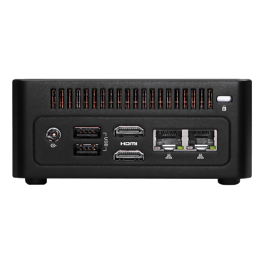 4X4 BOX-8640U - TAA Compliant, AMD Ryzen™ 5 8640U, 2x DDR5 SO-DIMM, M.2, AMD Radeon™ Graphics, Mini PC Fanned Barebone