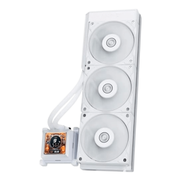 HydroShift LCD 360S, White, 360mm Radiator, Liquid Cooling System