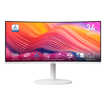Modern MD342CQPW, Curved, 34&quot; VA, 3440 x 1440 (UWQHD), 1 ms, 120Hz, Monitor
