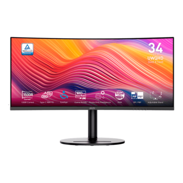 Modern MD342CQP, Curved, 34&quot; VA, 3440 x 1440 (UWQHD), 1 ms, 120Hz, Monitor