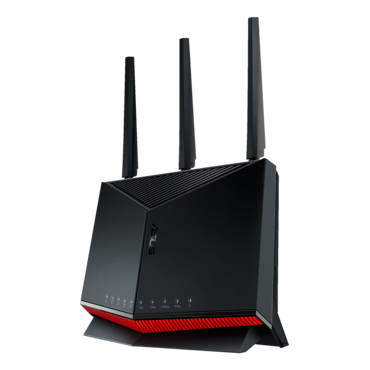 RT-BE86U, IEEE 802.11be, Dual-Band 2.4GHz / 5GHz, 1032 / 5764 Mbps, 3xRJ45, 1 x USB 3.2/1 x USB 2.0, Wireless Router