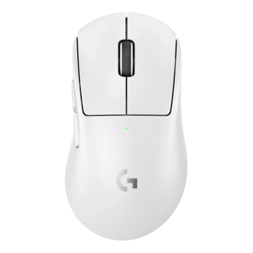 PRO X SUPERLIGHT 2 DEX, 44000-dpi, Wired/Wireless, White, HERO Gaming Mouse