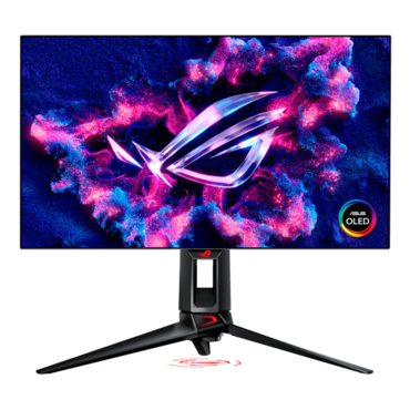 ROG Swift OLED PG27AQDP, DisplayHDR™ 400, 26.5&quot; OLED, 2560 x 1440 (QHD), 0.03 ms, 480Hz, FreeSync™ Premium Gaming Monitor
