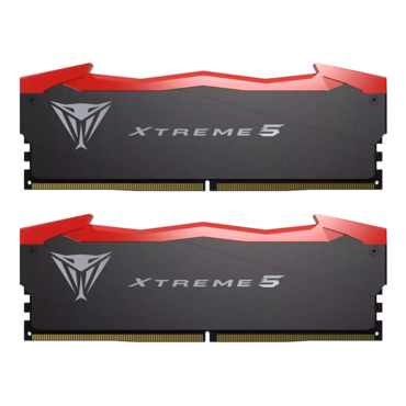 48GB (2 x 24GB) Viper Xtreme 5 DDR5 7000MT/s, CL32, Black/Red, DIMM Memory