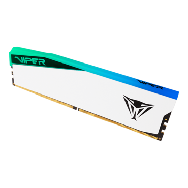 32GB (2 x 16GB) Viper Elite 5 RGB DDR5 6000MT/s, CL30, White, RGB LED, DIMM Memory