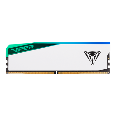 32GB (2 x 16GB) Viper Elite 5 RGB DDR5 6000MT/s, CL30, White, RGB LED, DIMM Memory