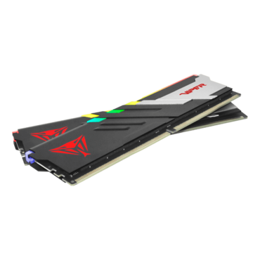 64GB (2 x 32GB) Viper Venom RGB DDR5 6000MT/s, CL36, Black/Silver, RGB LED, DIMM Memory
