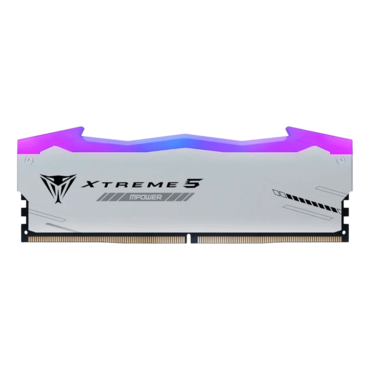 32GB (2 x 16GB) Viper Xtreme 5 RGB MPOWER DDR5 6000MT/s, CL30, Silver, RGB LED, DIMM Memory