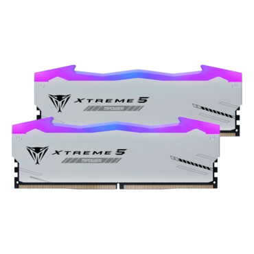 48GB (2 x 24GB) Viper Xtreme 5 RGB MPOWER DDR5 8000MT/s, CL38, Silver, RGB LED, DIMM Memory