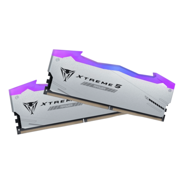 48GB (2 x 24GB) Viper Xtreme 5 RGB MPOWER DDR5 8000MT/s, CL38, Silver, RGB LED, DIMM Memory