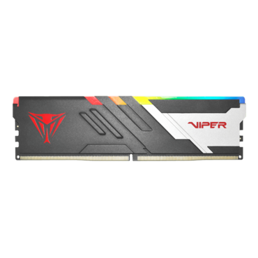 32GB Viper Venom RGB DDR5 6000MT/s, CL30, Black/Silver, RGB LED, DIMM Memory