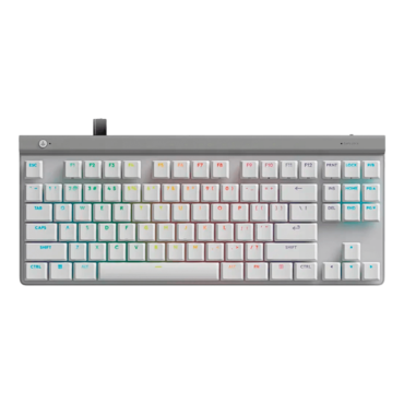 G515 TKL, RGB, GL Tactile, Wired, White, Mechanical Gaming Keyboard