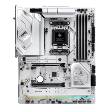 X870 Steel Legend WiFi, AMD X870 Chipset, AM5, ATX Motherboard