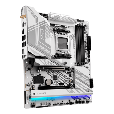 X870 Pro RS WiFi, AMD X870 Chipset, AM5, ATX Motherboard