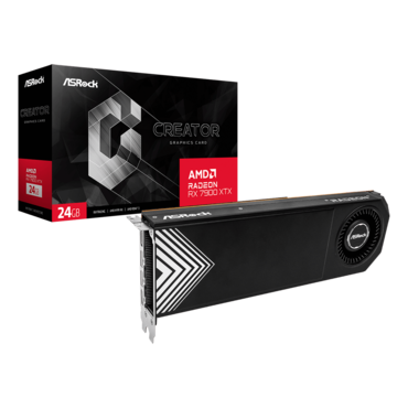 Radeon™ RX 7900 XTX Creator 24GB, 2270 - 2500MHz, 24GB GDDR6, Graphics Card