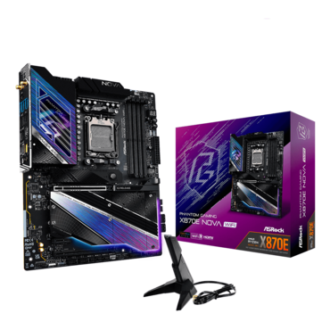 X870E Nova WiFi, AMD X870E Chipset, AM5, ATX Motherboard