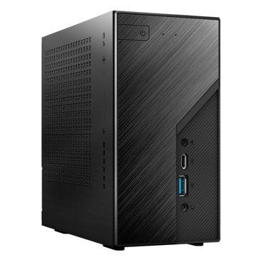 DeskMini B760W - TAA Compliant, Intel® B760 Chipset, 2x DDR4 SO-DIMM Memory, 2x M.2 SSD, 2x 2.5" HDD/SSD, 120W Power Adapter, Mini PC Barebone