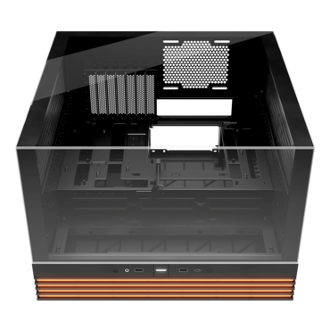 Light Base 600 DX, Tempered Glass, No PSU, ATX, Black, Mid Tower Case