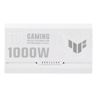 TUF-GAMING-1000G-WHITE, 80 PLUS Gold 1000W, Fully Modular, ATX Power Supply