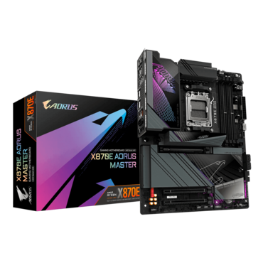 X870E AORUS MASTER, AMD X870E Chipset, AM5, ATX Motherboard