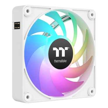 CT140 EX ARGB Snow 3 x 140mm, ARGB LEDs, 1800 RPM, 90.3 CFM, 30.7 dBA, Cooling Fans