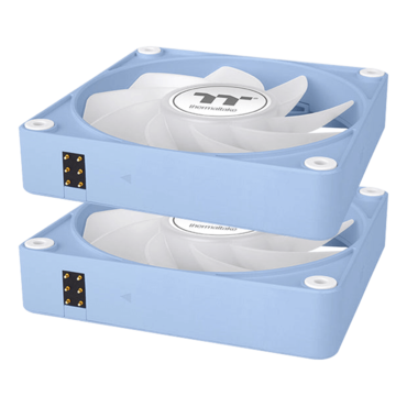 CT120 EX Reverse ARGB Hydrangea Blue 3 x 120mm, ARGB LEDs, 2000 RPM, 65.82 CFM, 31.2 dBA, Cooling Fans