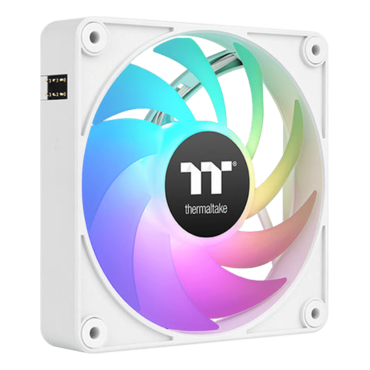 CT120 EX ARGB Snow 3 x 120mm, ARGB LEDs, 2000 RPM, 68 CFM, 28.5 dBA, Cooling Fans