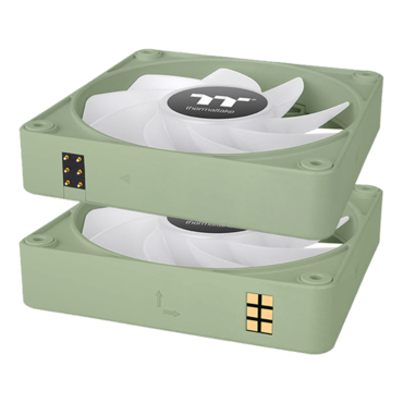 CT120 EX Reverse ARGB Matcha Green 3 x 120mm, ARGB LEDs, 2000 RPM, 65.82 CFM, 31.2 dBA, Cooling Fans