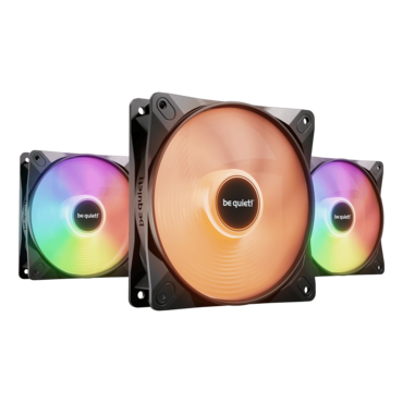 Light Wings LX 3 x 120mm, RGB LEDs, 1600 RPM, 51.5 CFM, 25.5 dBA, Cooling Fan