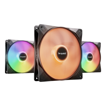 Light Wings LX High-Speed 3 x 140mm, RGB LEDs, 1800 RPM, 75.3 CFM, 30.5 dBA, Cooling Fan