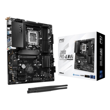 Z890 Pro-A WiFi, Intel® Z890 Chipset, LGA 1851, Thunderbolt™ 4, ATX Motherboard