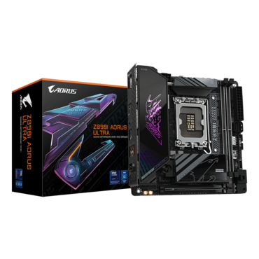 Z890I AORUS ULTRA, Intel® Z890 Chipset, LGA 1851, Thunderbolt™ 4, Mini-ITX Motherboard