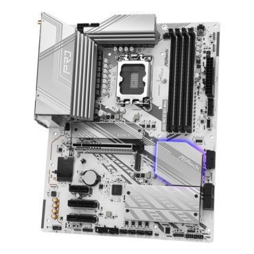 Z890 Pro RS WiFi White, Intel® Z890 Chipset, LGA 1851, 2 x Thunderbolt™ 4, ATX Motherboard