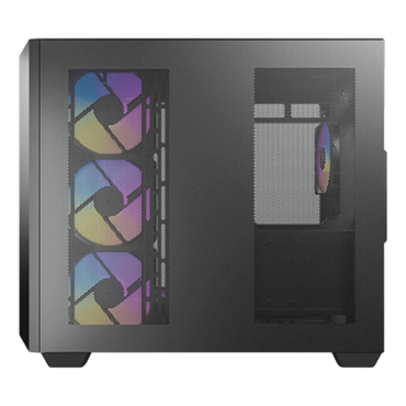 C5 ARGB, Tempered Glass, No PSU, ATX, Black, Mid Tower Case