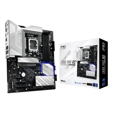 Z890 Pro RS, Intel® Z890 Chipset, LGA 1851, 2 x Thunderbolt™ 4, ATX Motherboard