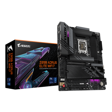 Z890 AORUS ELITE WIFI7, Intel® Z890 Chipset, LGA 1851, Thunderbolt™ 4, ATX Motherboard