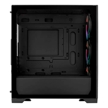 Elite 301, Tempered Glass, No PSU, microATX, Black, Mini Tower Case