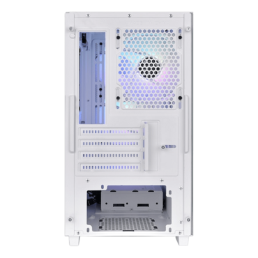 Versa H16 TG ARGB Snow, Tempered Glass, No PSU, microATX, White, Mini Tower Case