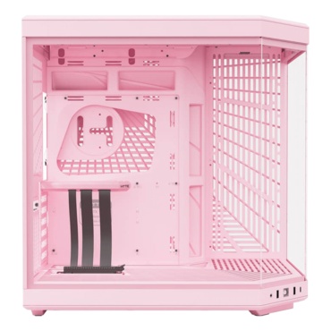 Y70, Tempered Glass, No PSU, E-ATX, Strawberry Milk, Mid Tower Case