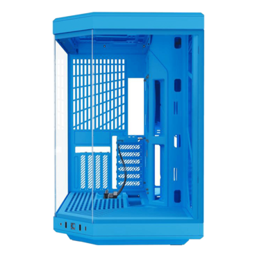 Y70, Tempered Glass, No PSU, E-ATX, Blueberry Milk, Mid Tower Case