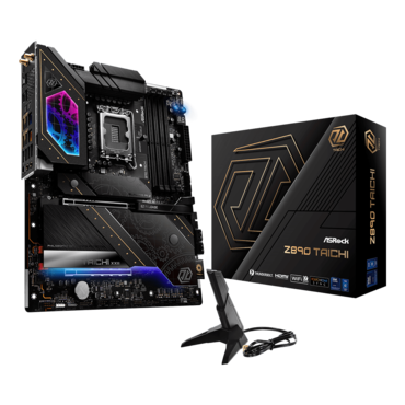 Z890 Taichi, Intel® Z890 Chipset, LGA 1851, 2 x Thunderbolt™ 4, ATX Motherboard