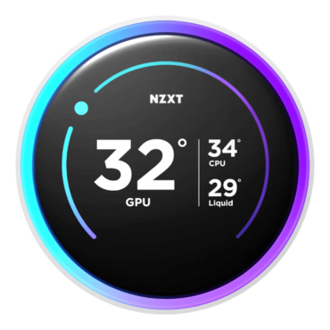 Kraken Elite 360 RGB (2024), White, 360mm Radiator, Liquid Cooling System