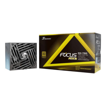 FOCUS GX 750 ATX 3.0 (2024), 80 PLUS Gold 750W, Fully Modular, ATX Power Supply