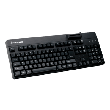 GKBSR202TAA, w/ Smart Card Terminal, Wired, Black, Membrane Standard Keyboard - TAA Compliant