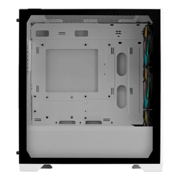 Elite 301, Tempered Glass, No PSU, microATX, White, Mini Tower Case