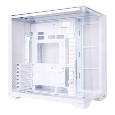 O11 VISION COMPACT, Tempered Glass, No PSU, E-ATX, White, Mid Tower Case